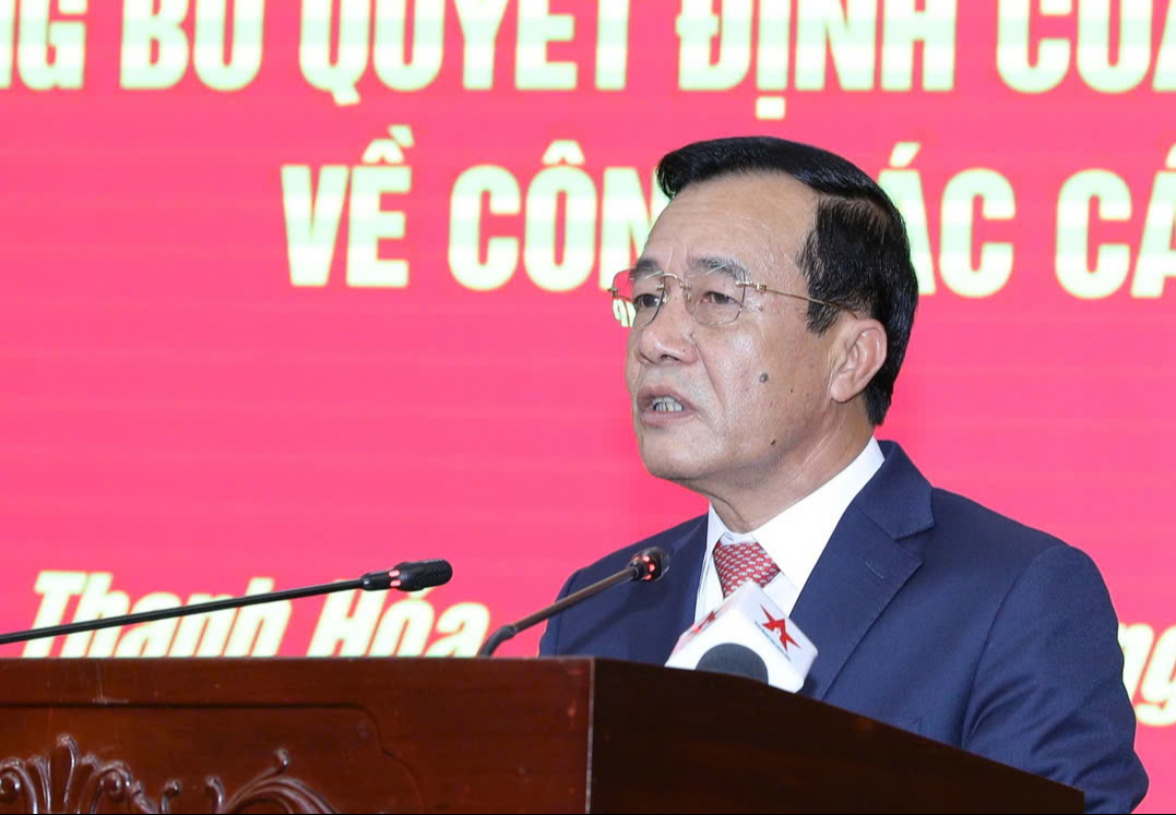 Thứ trưởng Bộ Quốc phòng Lê Đức Thái làm Bí thư tỉnh ủy Thanh Hóa- Ảnh 2. Thứ trưởng Bộ Quốc phòng Lê Đức Thái làm Bí thư tỉnh ủy Thanh Hóa- Ảnh 2.