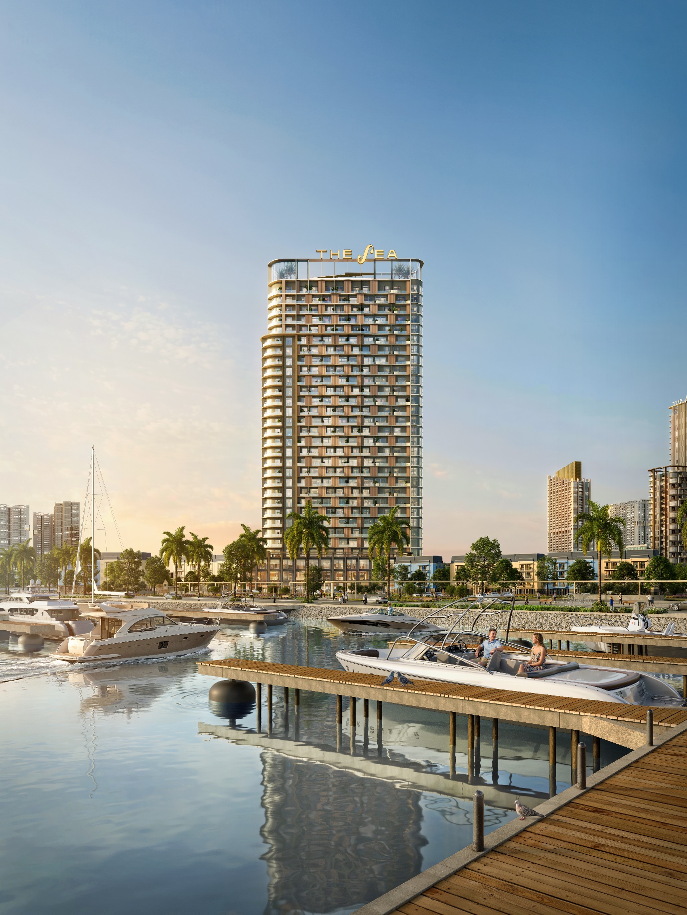 Th&aacute;p The Sea, dấu ấn ki&ecirc;u h&atilde;nh b&ecirc;n vịnh du thuyền- Ảnh 2.