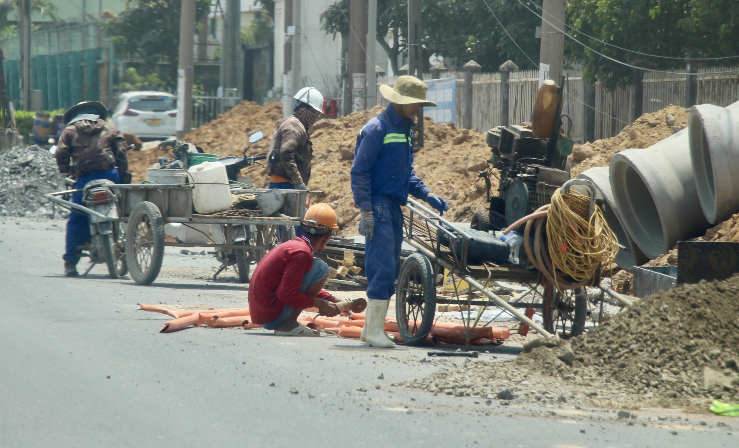 Đường 25B dần hoàn thiện, kết nối sân bay Long Thành- Ảnh 13. Đường 25B dần hoàn thiện, kết nối sân bay Long Thành- Ảnh 13.