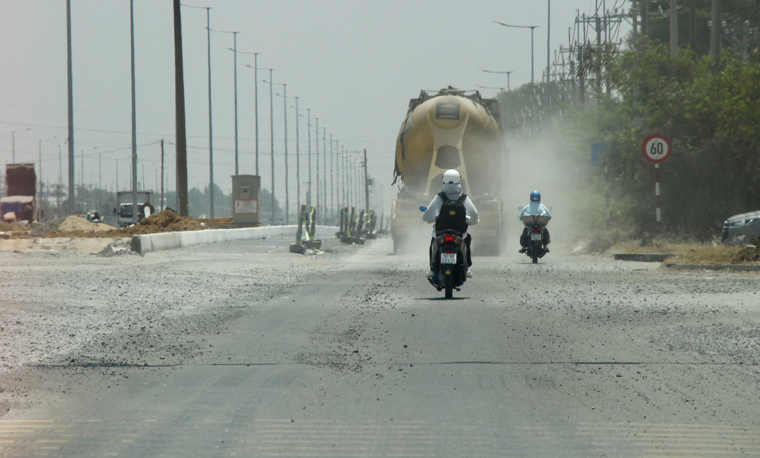Đường 25B dần hoàn thiện, kết nối sân bay Long Thành- Ảnh 15. Đường 25B dần hoàn thiện, kết nối sân bay Long Thành- Ảnh 15.