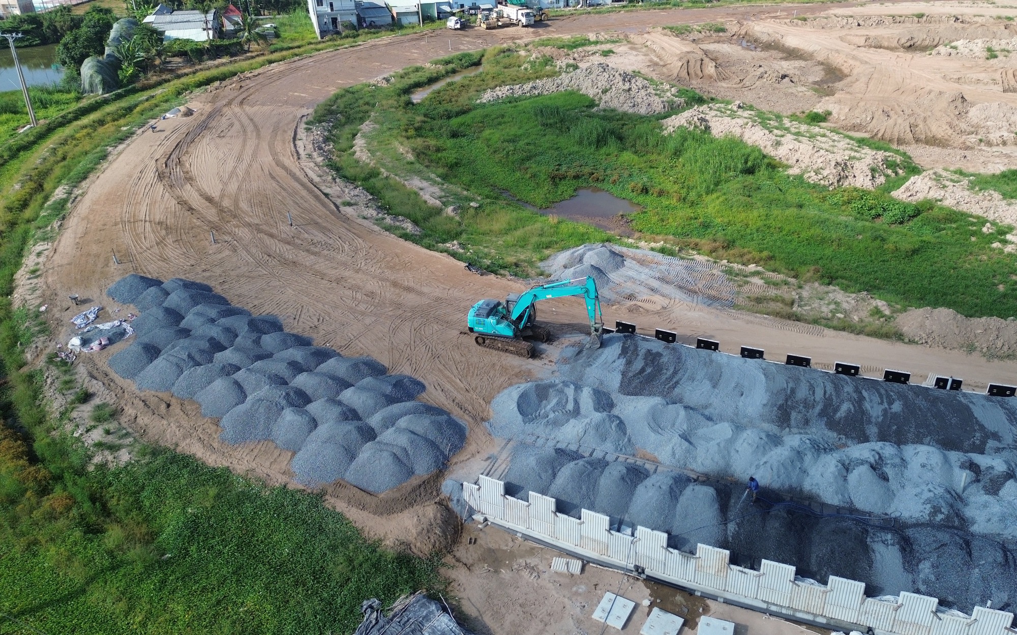 Ứng dụng c&ocirc;ng nghệ vật liệu xử l&yacute; nền đất yếu ở Đồng bằng s&ocirc;ng Cửu Long