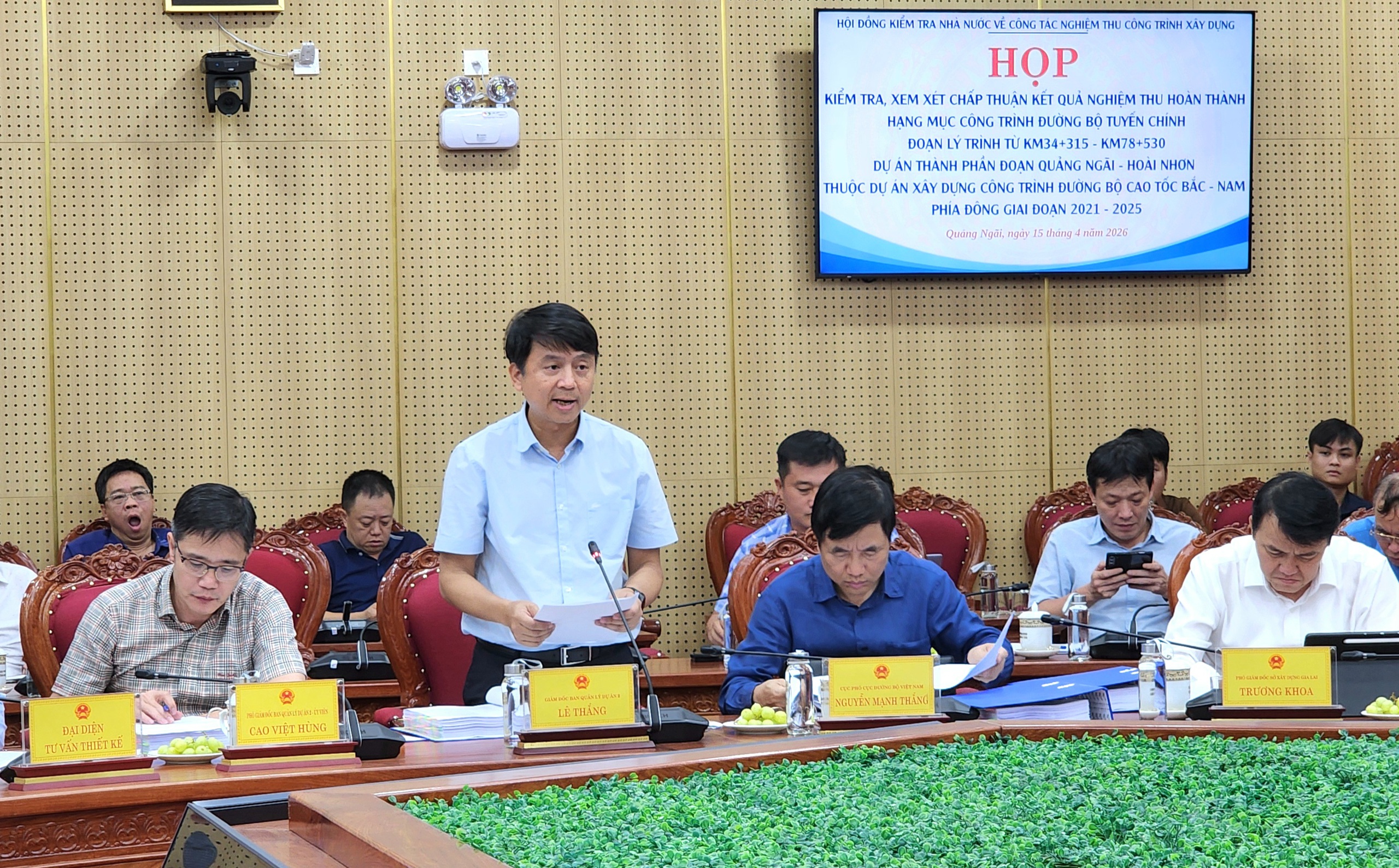 Thứ trưởng Nguyễn Tường Văn: Chấp thuận cho khai th&aacute;c cao tốc Quảng Ng&atilde;i - Ho&agrave;i Nhơn- Ảnh 3.