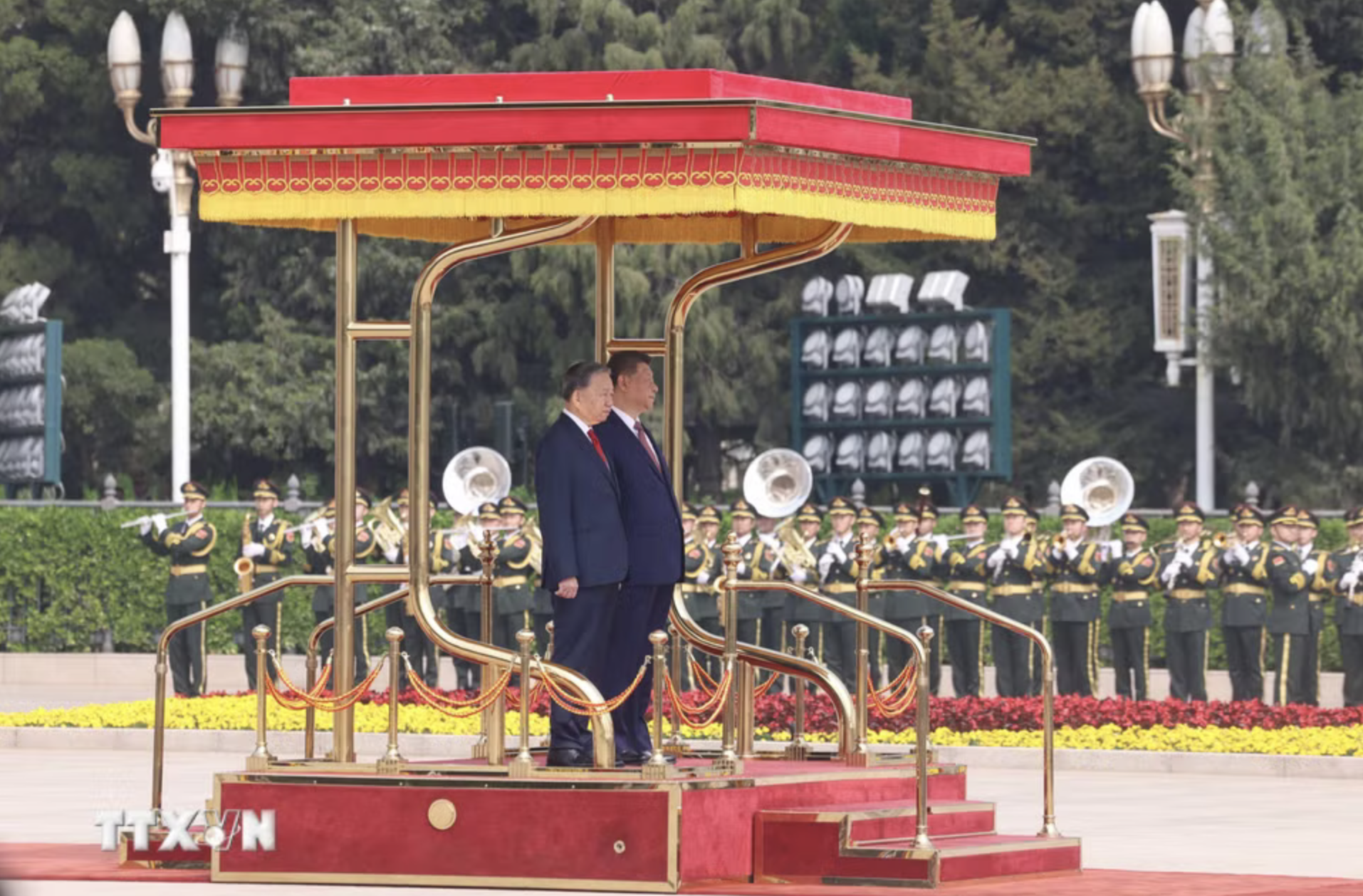 Trung Quốc dành nghi thức cao nhất đón Tổng Bí thư, Chủ tịch nước Tô Lâm- Ảnh 1. Trung Quốc dành nghi thức cao nhất đón Tổng Bí thư, Chủ tịch nước Tô Lâm- Ảnh 1.