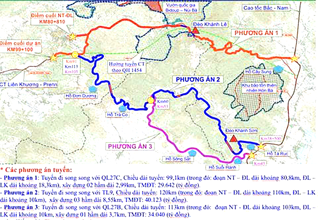 Kh&aacute;nh H&ograve;a đề xuất tham gia vốn 1.500 tỷ đồng l&agrave;m cao tốc Nha Trang - Đ&agrave; Lạt- Ảnh 1.