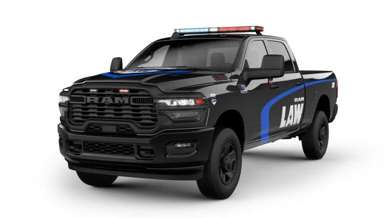 Ram 2500 thành xe cảnh sát sau bài test khắc nghiệt- Ảnh 2.
