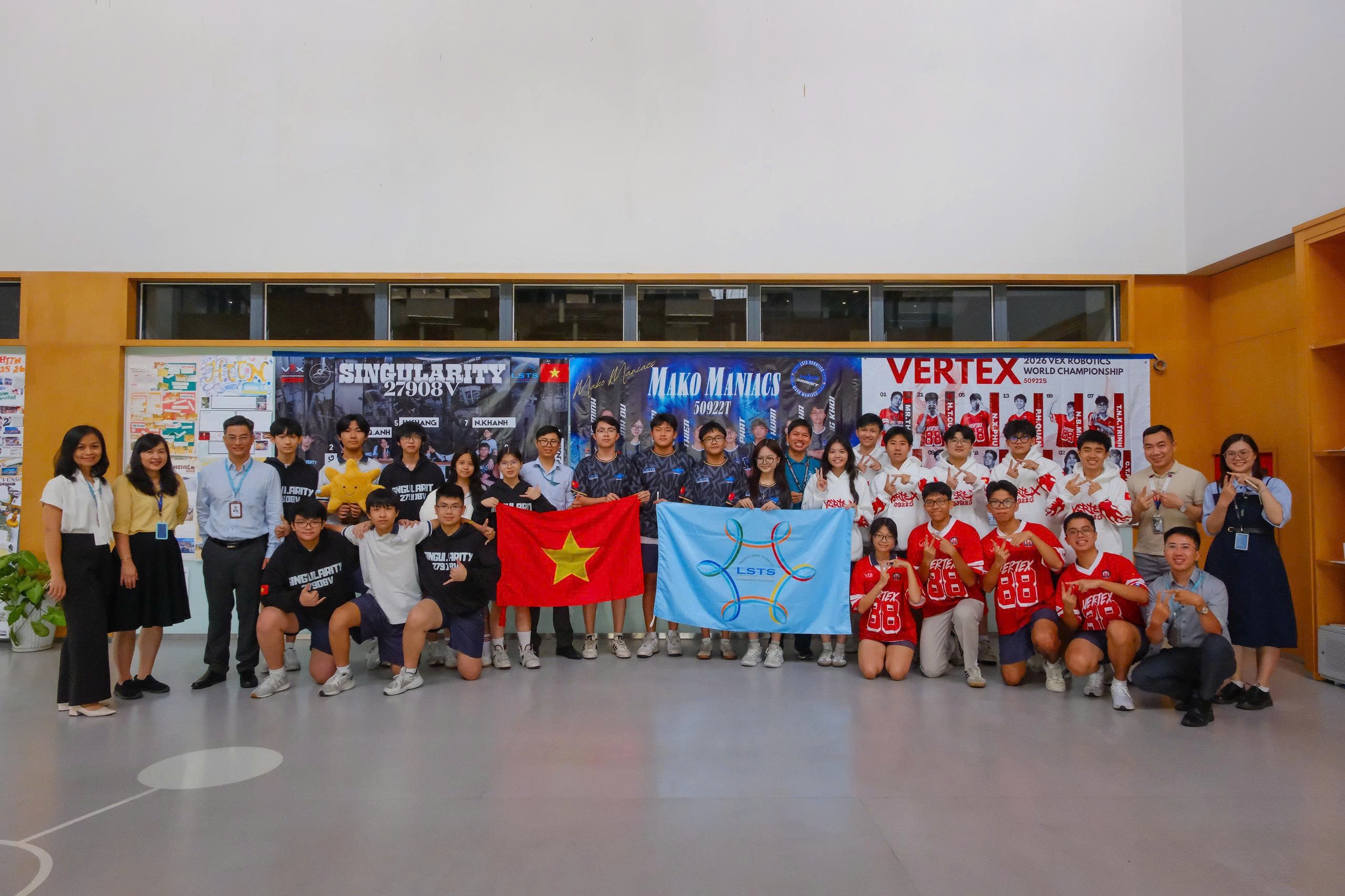 LSTS quyết t&acirc;m v&agrave; bản lĩnh chinh phục VEX World Championship 2026- Ảnh 1.