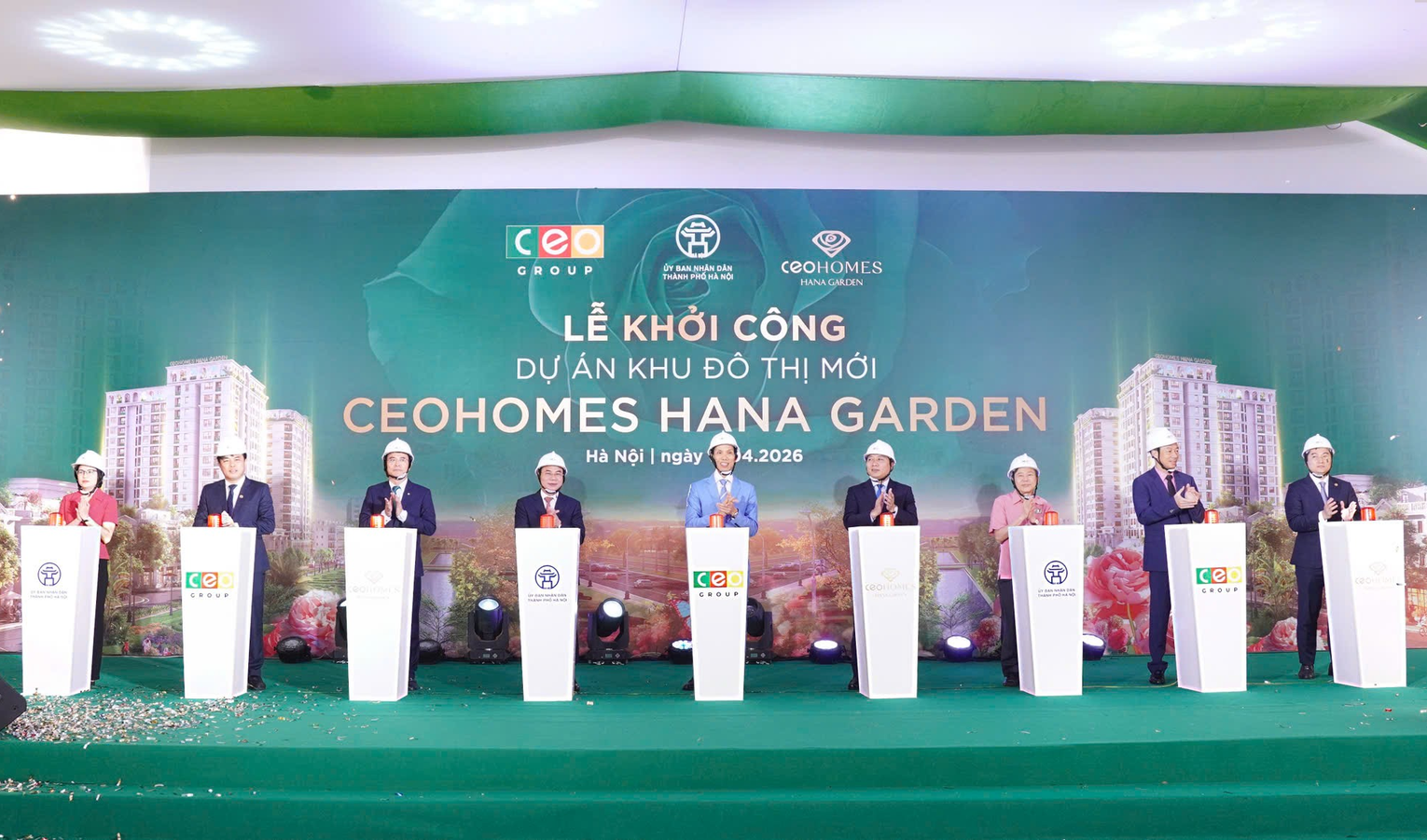 Khởi công khu đô thị mới CEOHomes Hana Garden ở Hà Nội- Ảnh 1.