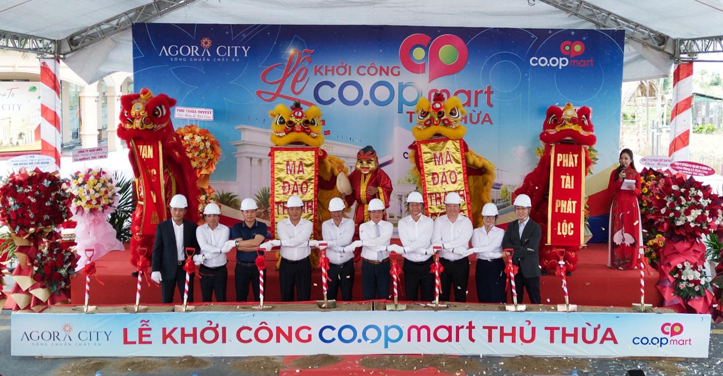Khởi công Co.opmart tại Khu đô thị Agora City- Ảnh 1.