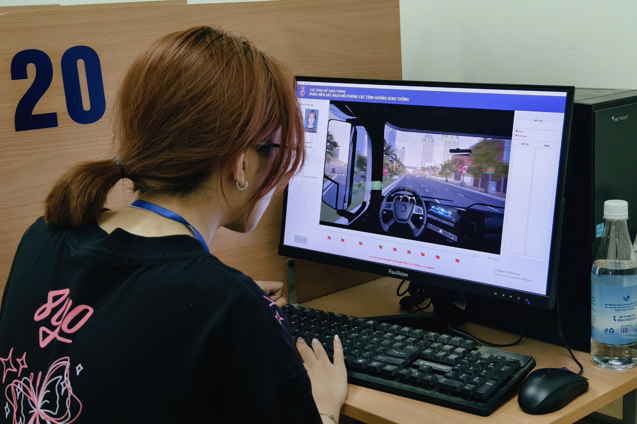 CSGT H&agrave; Nội d&ugrave;ng c&ocirc;ng nghệ kiểm so&aacute;t, ngăn th&iacute; sinh gian lận khi s&aacute;t hạch l&aacute;i xe- Ảnh 7.