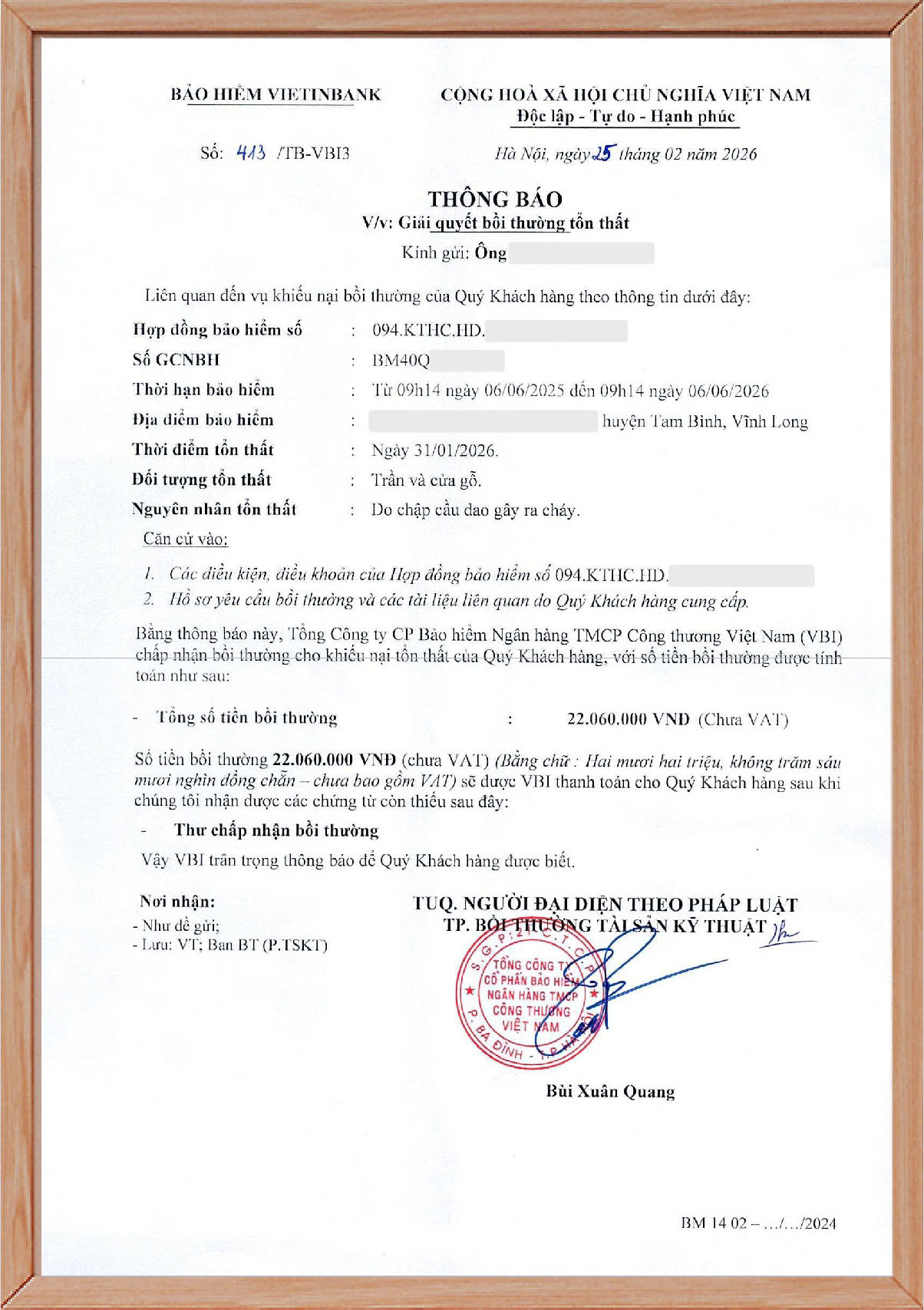 Bảo hiểm ch&aacute;y nổ: Tấm l&aacute; chắn bảo vệ những ng&ocirc;i nh&agrave;- Ảnh 2.