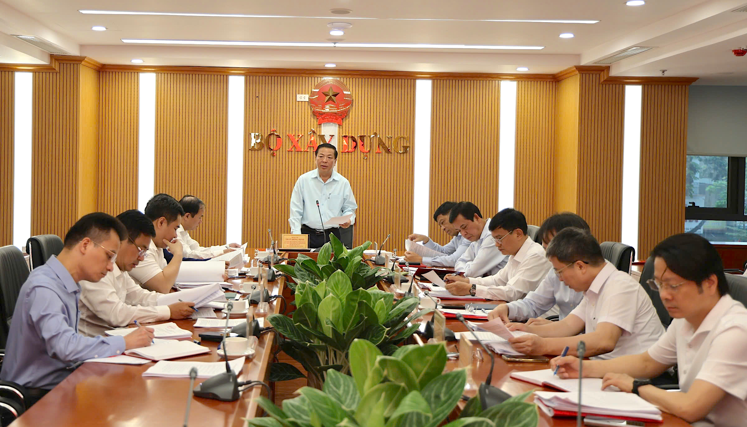 Ban Thường vụ Đảng ủy Bộ X&acirc;y dựng họp thường kỳ th&aacute;ng 3/2026- Ảnh 2.