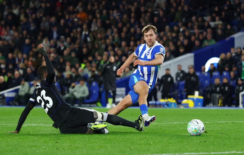 Thắng đậm Chelsea, Brighton leo l&ecirc;n vị tr&iacute; thứ s&aacute;u bảng xếp hạng- Ảnh 2.