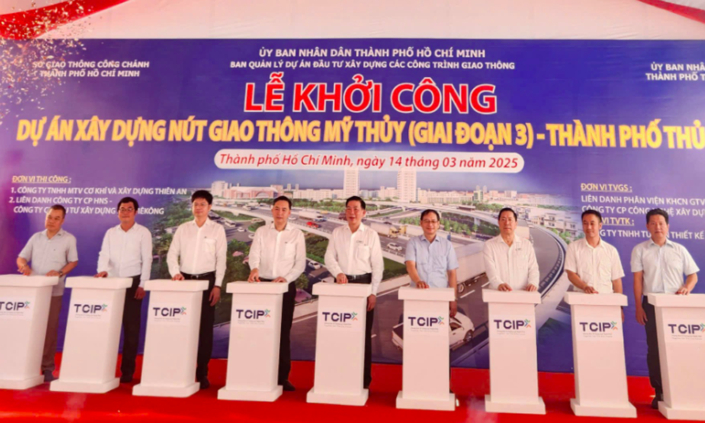 Th&agrave;nh phố Hồ Ch&iacute; Minh: Khởi c&ocirc;ng giai đoạn 3 n&uacute;t giao Mỹ Thuỷ hơn 3.400 tỷ đồng
