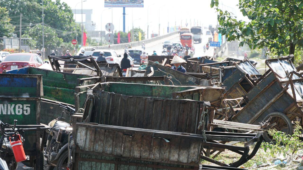 Đại tu nh&agrave; m&aacute;y đốt r&aacute;c, Cần Thơ lo cả trăm tấn r&aacute;c d&ocirc;i dư mỗi ng&agrave;y