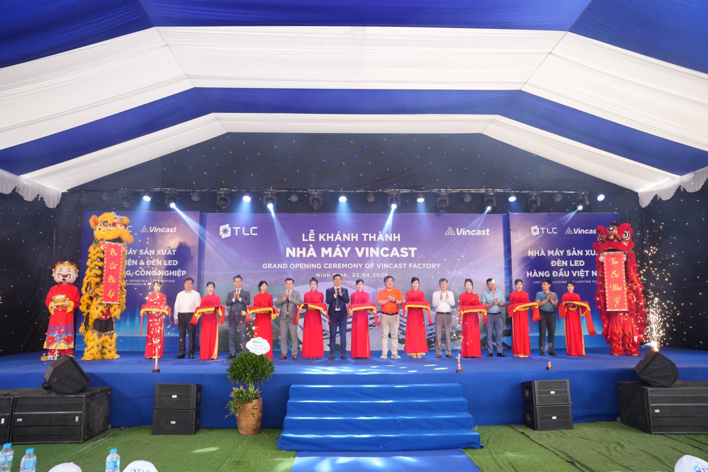 TLC Việt Nam kh&aacute;nh th&agrave;nh nh&agrave; m&aacute;y thiết bị điện, chiếu s&aacute;ng thứ 2- Ảnh 1.