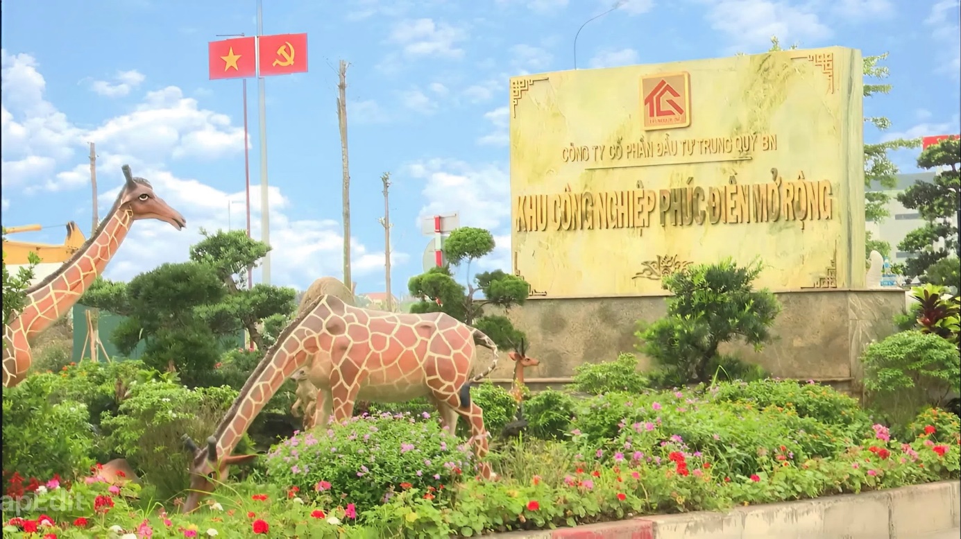 Khu c&ocirc;ng nghiệp Ph&uacute;c Điền mở rộng: Điểm s&aacute;ng thu h&uacute;t đầu tư xanh, bền vững- Ảnh 1.