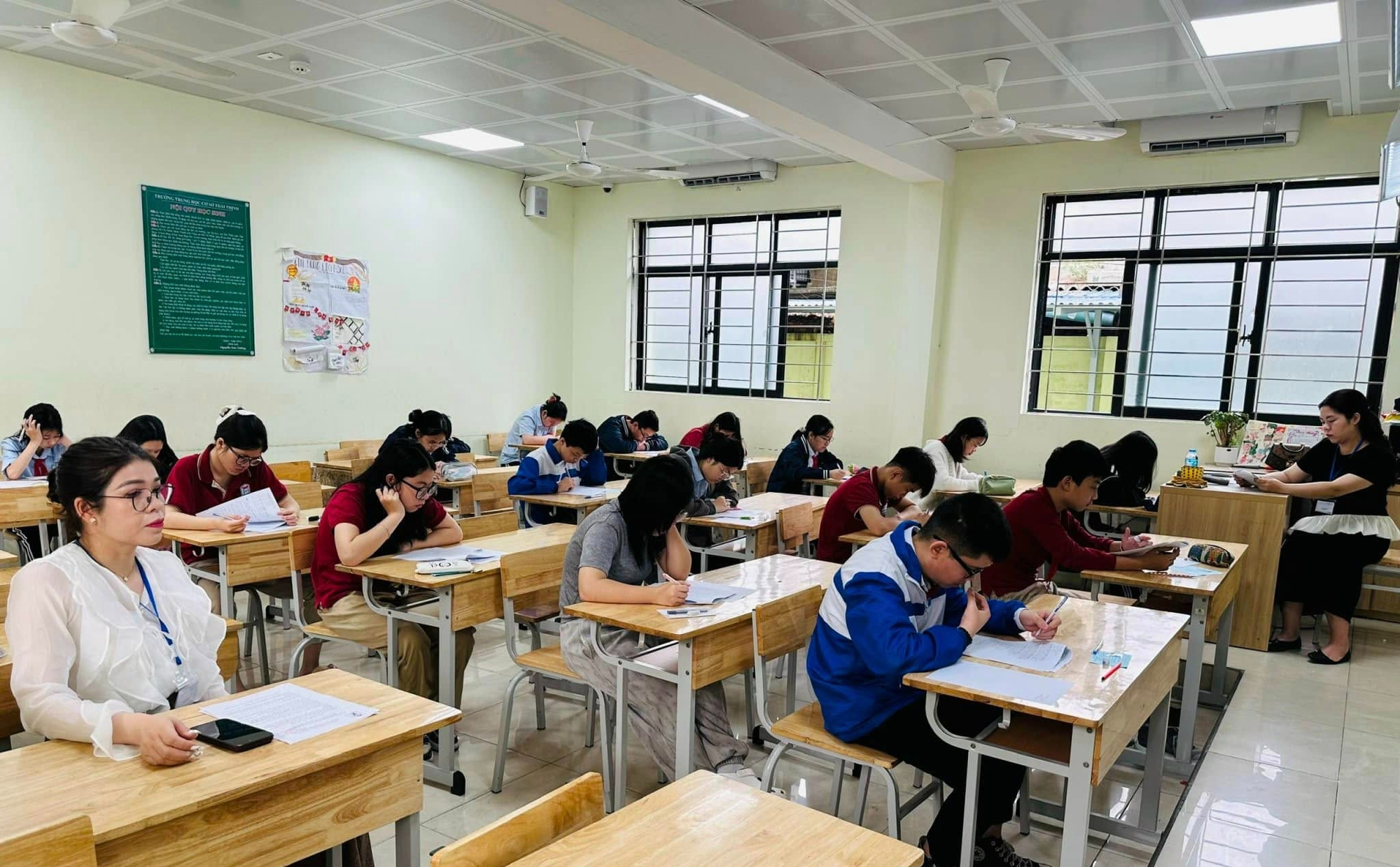 H&agrave; Nội chuẩn bị 250 điểm thi lớp 10 cho gần 130.000 th&iacute; sinh- Ảnh 1.