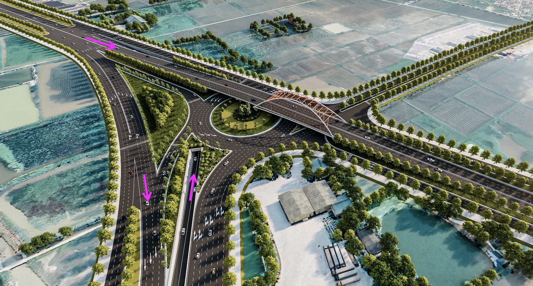 Ngắm những tuyến đường rộng th&ecirc;nh thang trị gi&aacute; h&agrave;ng ngh&igrave;n tỷ đồng ở Thanh H&oacute;a- Ảnh 15.