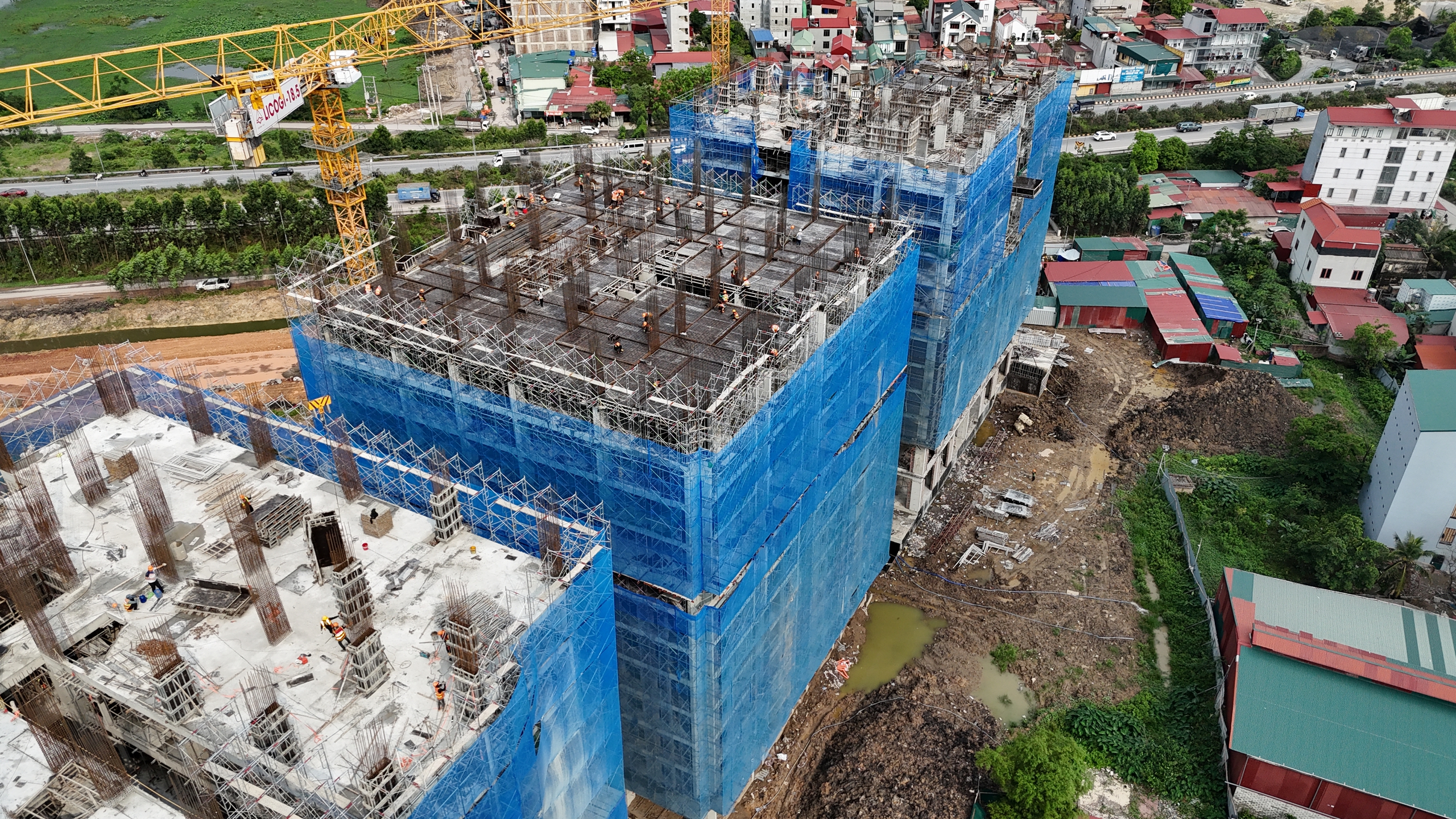 Cận cảnh dự án nhà ở xã hội có cả nhà để xe cho người thu nhập thấp tại Bắc Ninh- Ảnh 3.