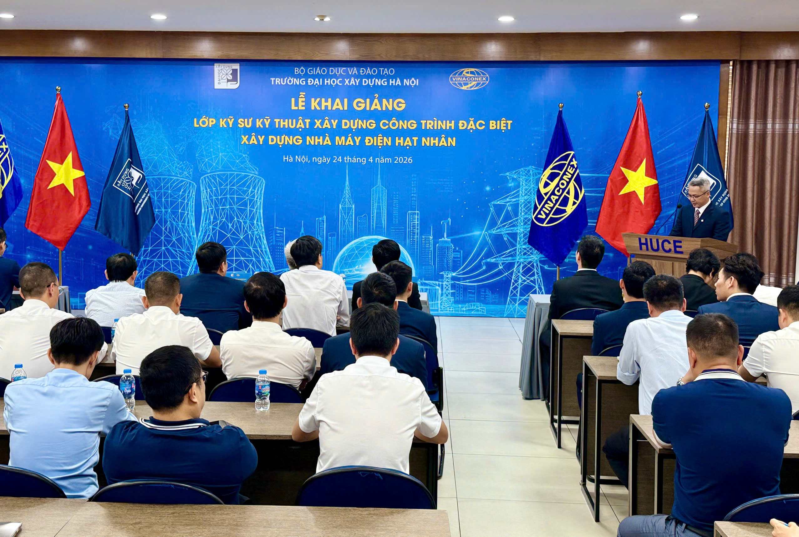 Khai giảng lớp kỹ sư x&acirc;y dựng đặc biệt cho dự &aacute;n điện hạt nh&acirc;n- Ảnh 3.