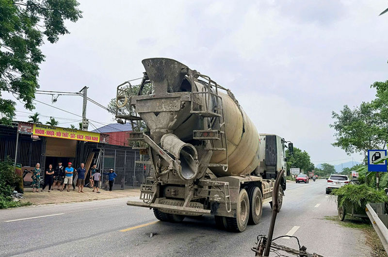 Khu vực xảy ra vụ tai nạn - Ảnh: Ngọc Kh&aacute;nh.