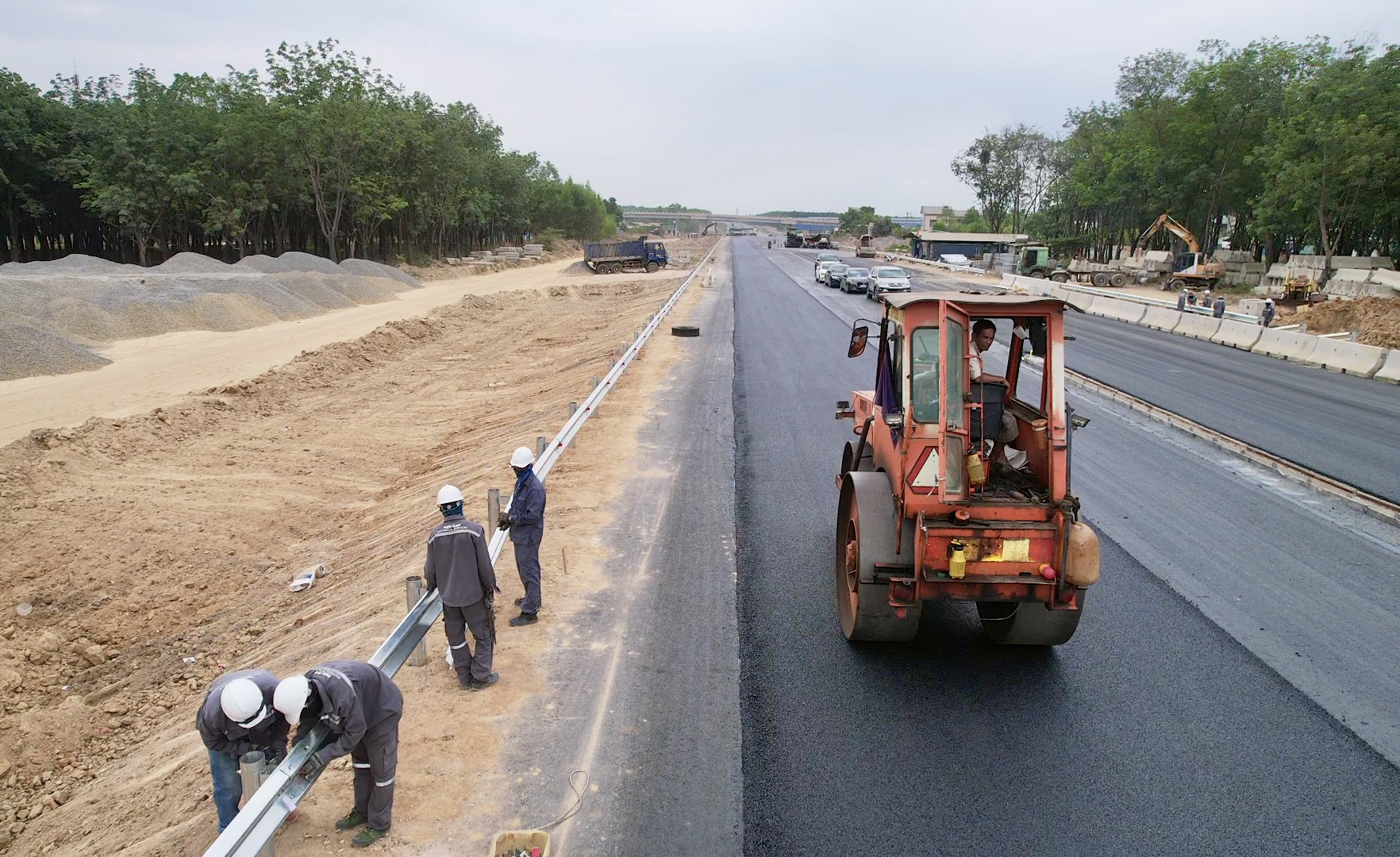 Diện mạo tuyến cao tốc Bi&ecirc;n H&ograve;a - Vũng T&agrave;u trước giờ vận h&agrave;nh khai th&aacute;c- Ảnh 13.