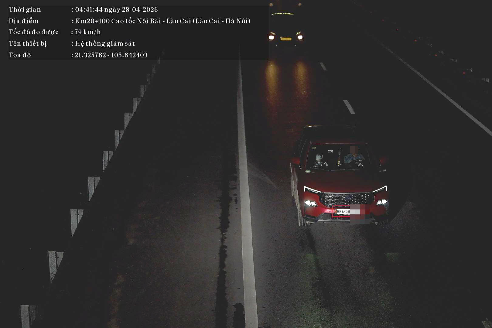 Hai lỗi vi phạm phổ biến nhất bị camera AI ghi nhận tr&ecirc;n cao tốc Nội B&agrave;i - L&agrave;o Cai- Ảnh 1.