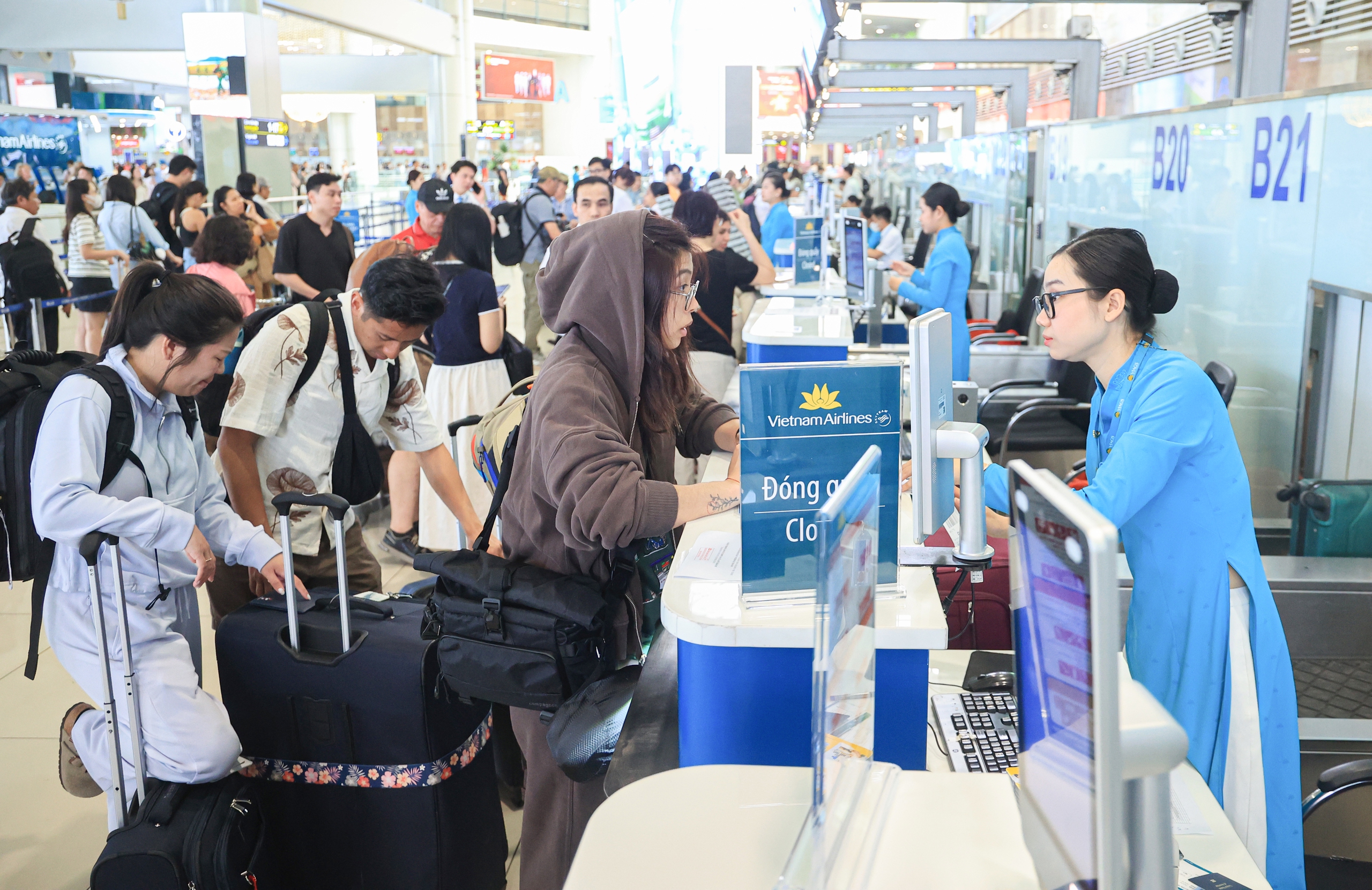 S&acirc;n bay Nội B&agrave;i sẵn s&agrave;ng đ&oacute;n 113 ngh&igrave;n lượt kh&aacute;ch ng&agrave;y cao điểm dịp lễ 30/4- Ảnh 4.