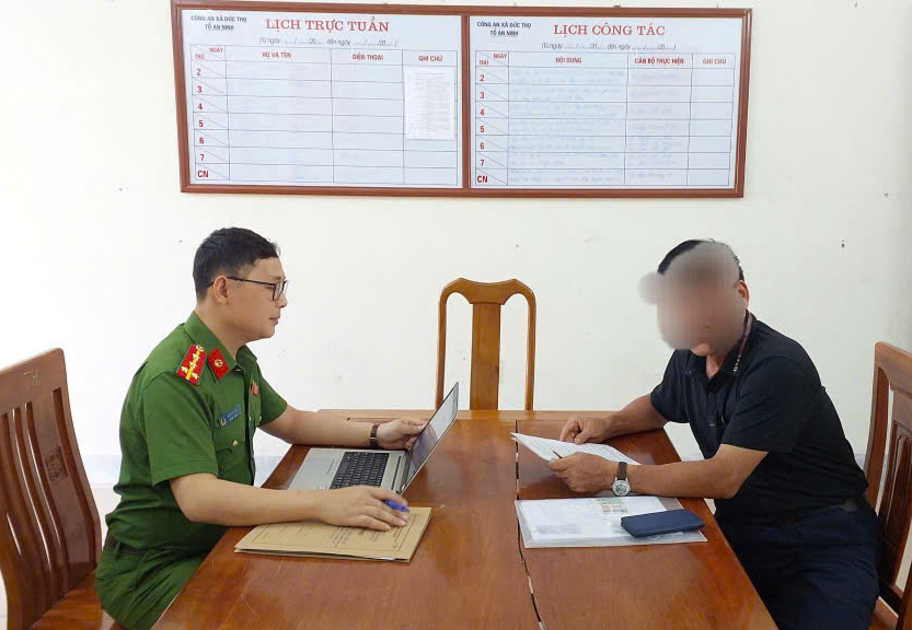 H&agrave; Tĩnh: Phạt 7,5 triệu đồng người đ&agrave;n &ocirc;ng x&uacute;c phạm l&atilde;nh đạo x&atilde; tr&ecirc;n mạng x&atilde; hội- Ảnh 1.