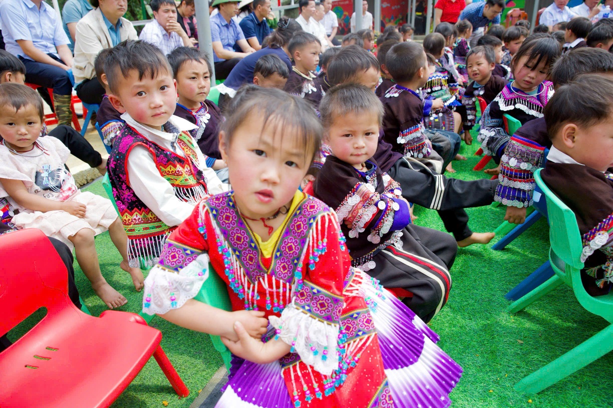 Phục Hưng Holdings trao tặng c&ocirc;ng tr&igrave;nh trường học tại L&agrave;o Cai- Ảnh 6.