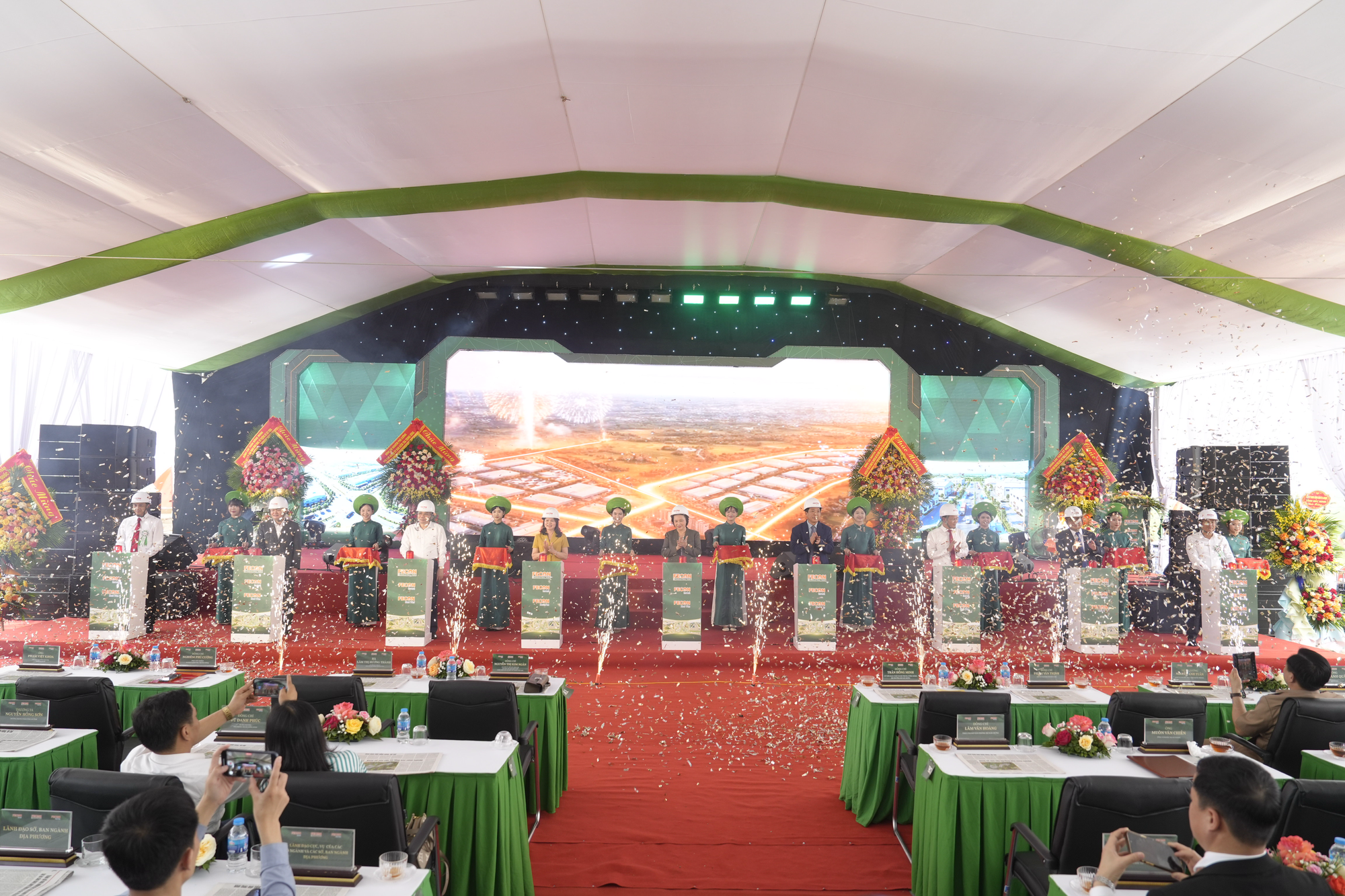 Khởi công KCN FECON IP Hoà Yên, tỉnh Bắc Ninh đón nguồn động lực tăng trưởng mới- Ảnh 2. Khởi công KCN FECON IP Hoà Yên, tỉnh Bắc Ninh đón nguồn động lực tăng trưởng mới- Ảnh 2.