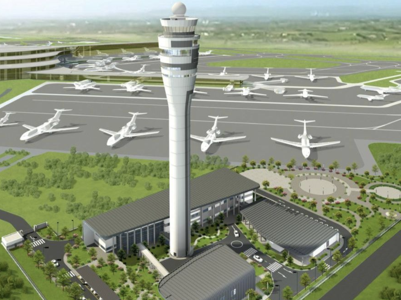 Ngắm &ldquo;khối &oacute;c&rdquo; cao 123m của s&acirc;n bay Long Th&agrave;nh với diện mạo ho&agrave;n chỉnh- Ảnh 16.