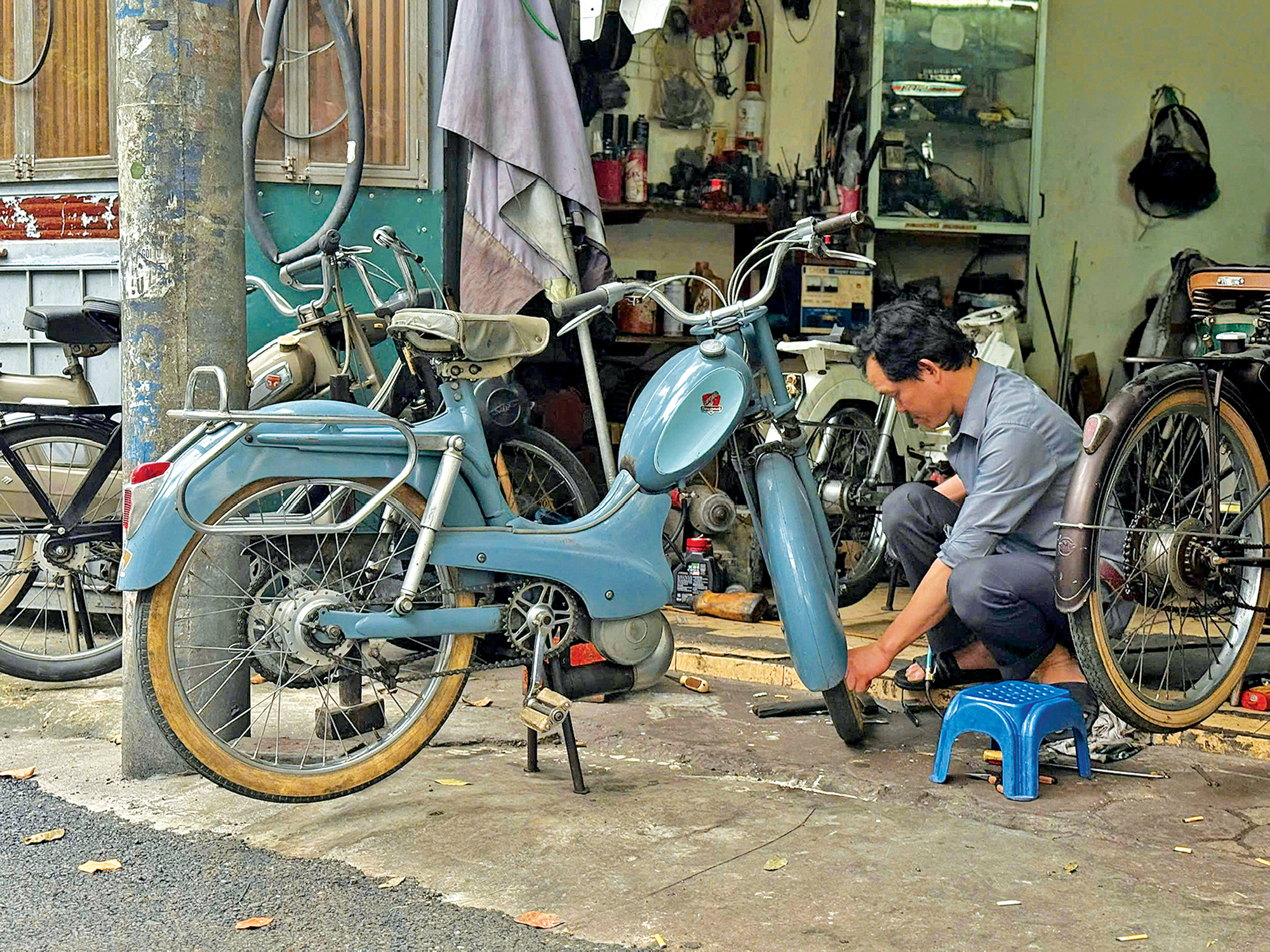 Chiếc xe gắn với miền ký ức- Ảnh 1.