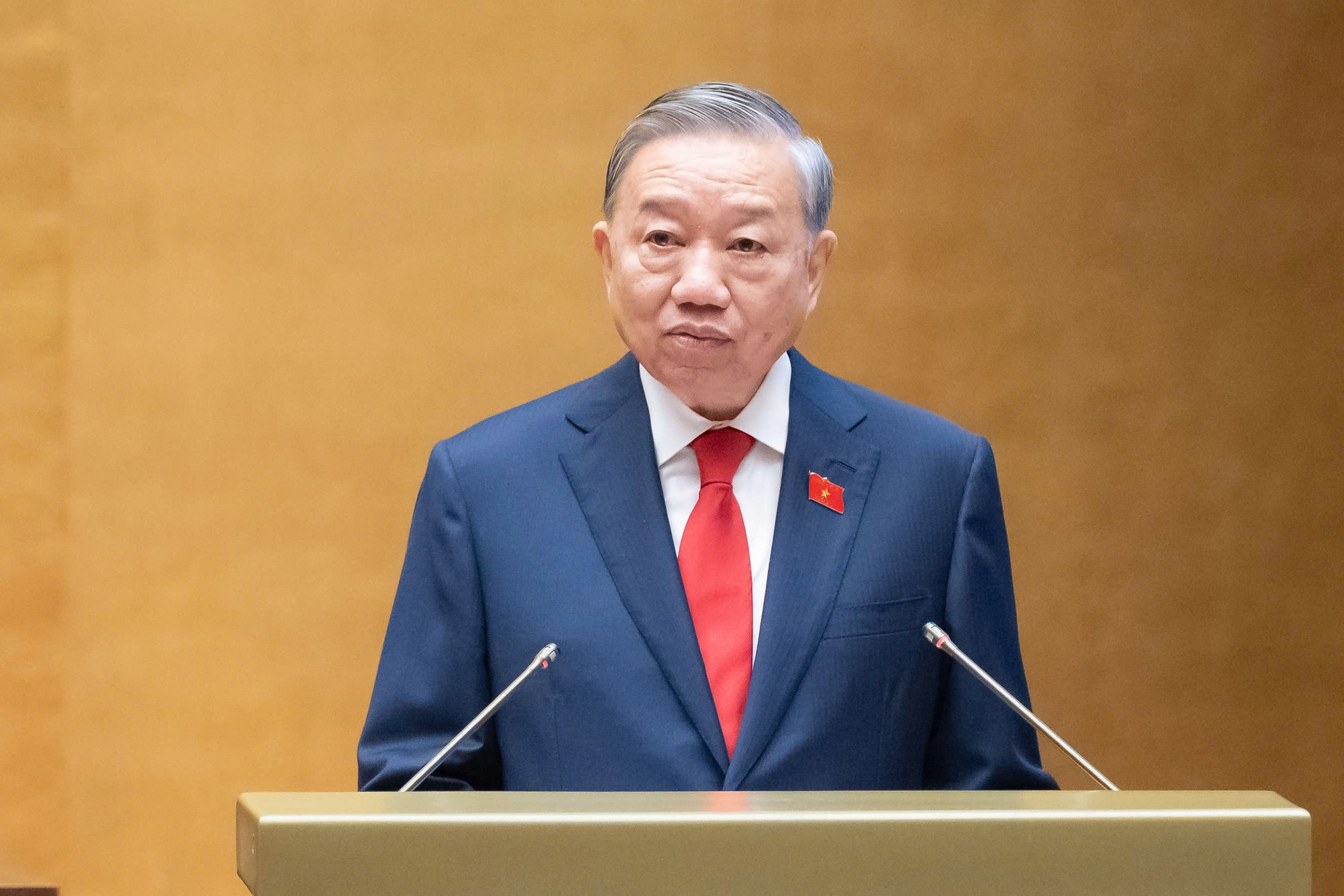 Ph&aacute;t biểu nhậm chức của Tổng B&iacute; thư, Chủ tịch nước T&ocirc; L&acirc;m- Ảnh 2.