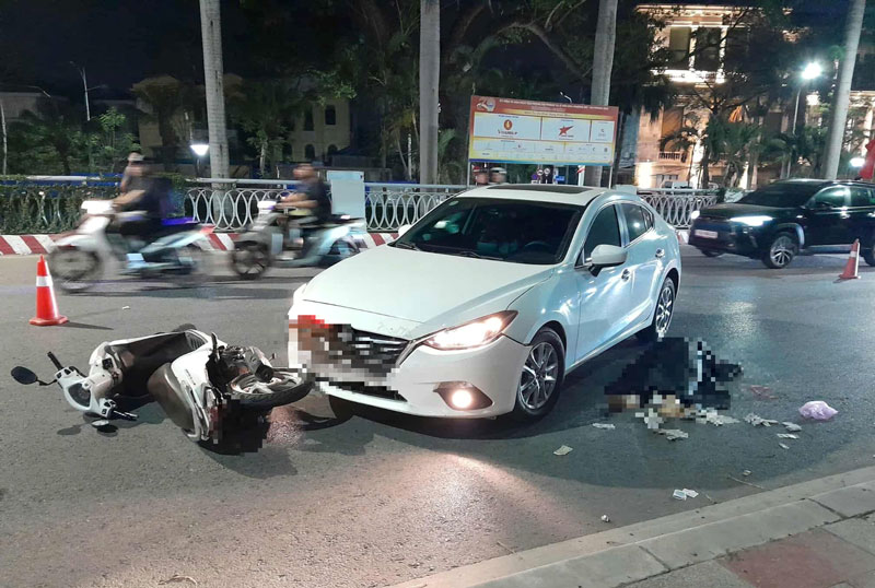 Hiện trường vụ tai nạn. Hiện trường vụ tai nạn.