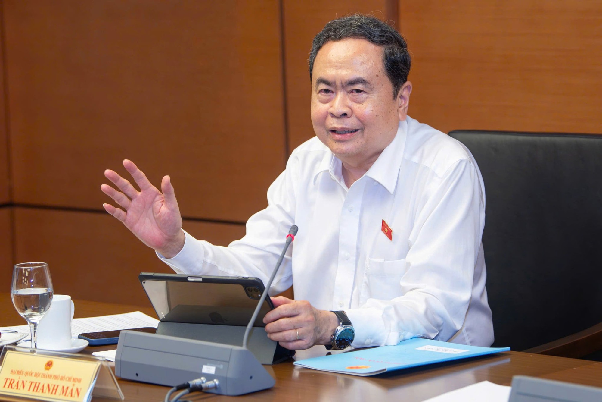 Chủ tịch Quốc hội: Phân quyền mạnh trong Luật Thủ đô để gỡ điểm nghẽn đô thị- Ảnh 1. Chủ tịch Quốc hội: Phân quyền mạnh trong Luật Thủ đô để gỡ điểm nghẽn đô thị- Ảnh 1.