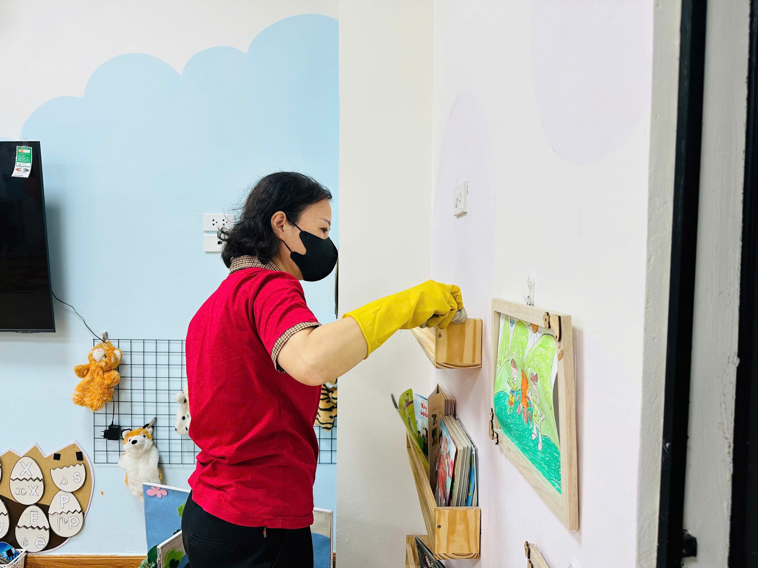 Trường học H&agrave; Nội siết chặt ph&ograve;ng, chống bệnh tay ch&acirc;n miệng- Ảnh 3.