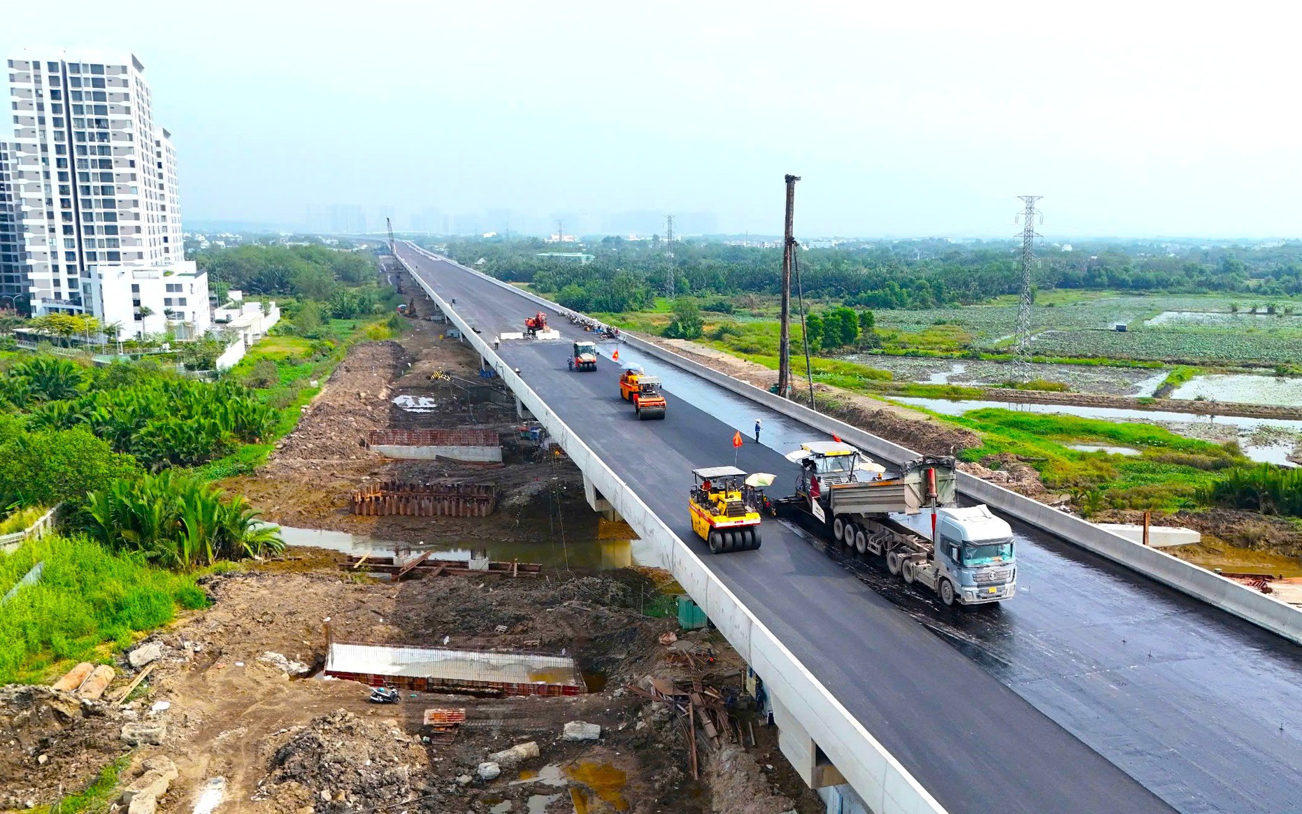 Dự &aacute;n đường V&agrave;nh đai 3 TP.HCM đang thi c&ocirc;ng thế n&agrave;o?