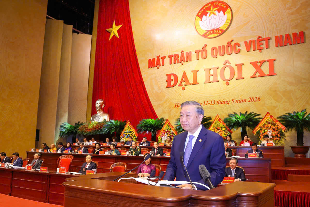 Ph&aacute;t biểu chỉ đạo của Tổng B&iacute; thư, Chủ tịch nước T&ocirc; L&acirc;m tại Đại hội MTTQ Việt Nam lần XI- Ảnh 2.