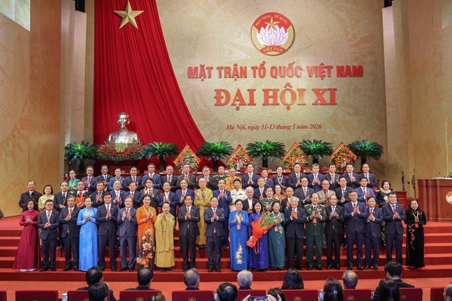 B&agrave; B&ugrave;i Thị Minh Ho&agrave;i t&aacute;i đắc cử Chủ tịch Ủy ban Trung ương MTTQ Việt Nam- Ảnh 1.