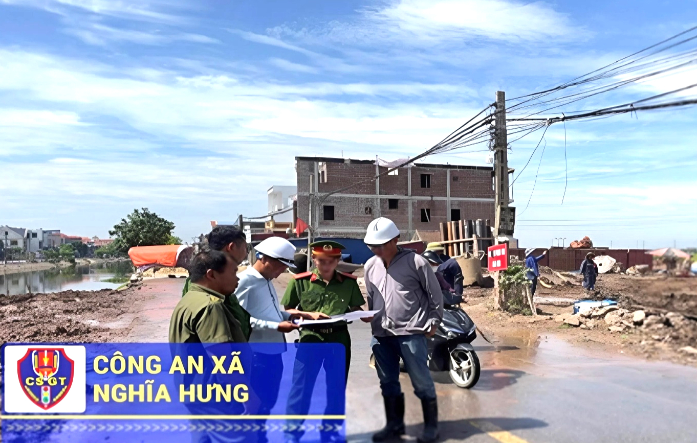 Ninh B&igrave;nh đẩy mạnh kiểm tra, tuy&ecirc;n truyền bảo đảm ANTT tại c&aacute;c c&ocirc;ng tr&igrave;nh x&acirc;y dựng- Ảnh 1.