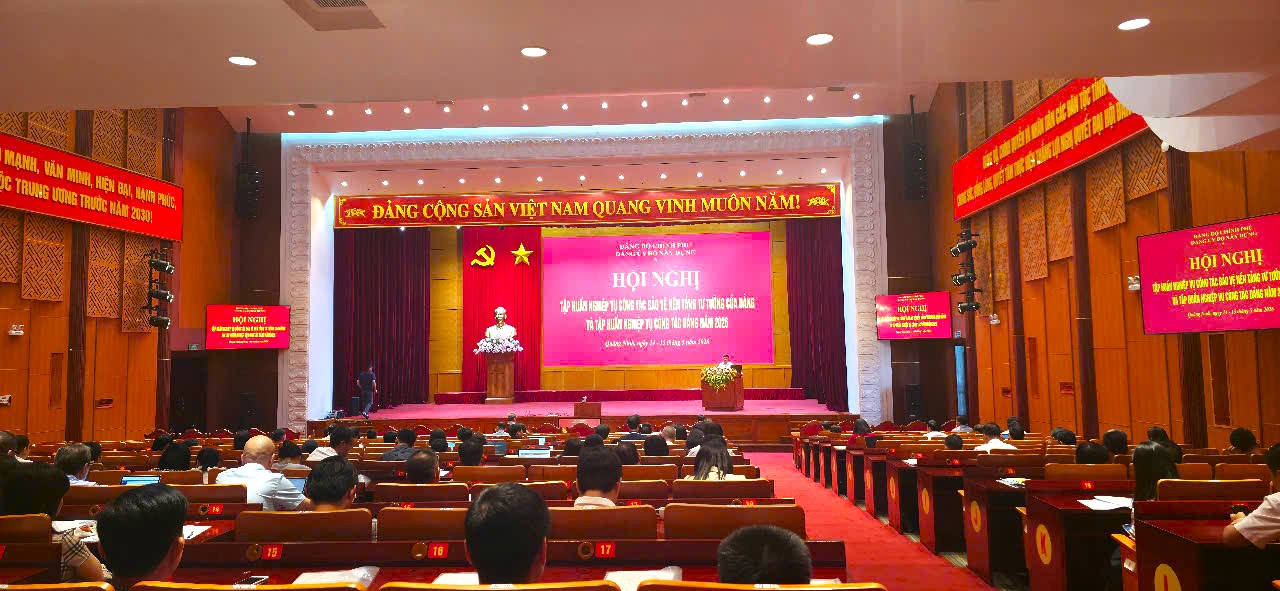 Đảng ủy Bộ X&acirc;y dựng tập huấn chuy&ecirc;n s&acirc;u c&ocirc;ng t&aacute;c Đảng v&agrave; bảo vệ nền tảng tư tưởng năm 2026- Ảnh 1.