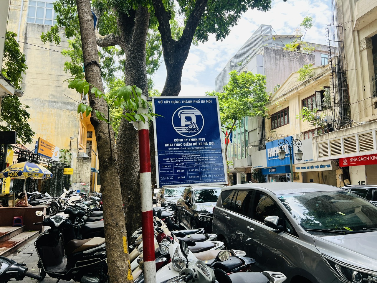 H&agrave; Nội: Cận cảnh c&aacute;c tuyến phố c&oacute; mức ph&iacute; sử dụng tạm thời vỉa h&egrave; l&ograve;ng đường cao nhất- Ảnh 14.
