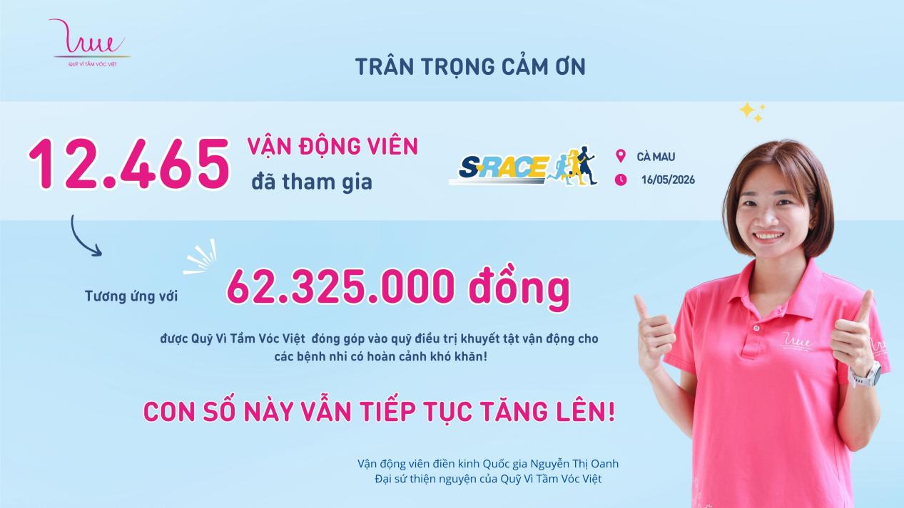 van dong vien Nguyen Thi Oanh - dai su thien nguyen