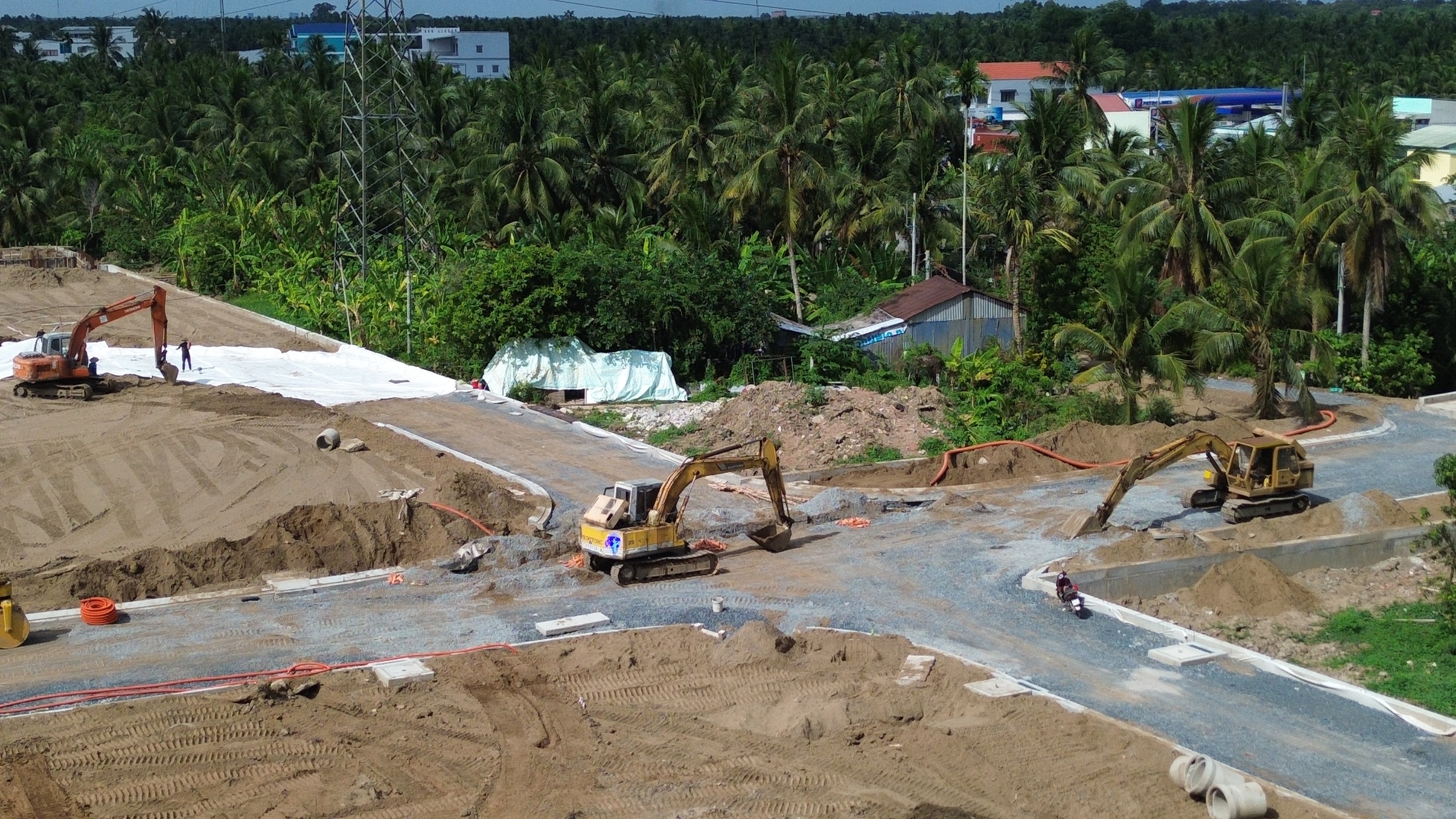 Khu tái định cư cầu Rạch Miễu 2 đang thi công ra sao?- Ảnh 2.