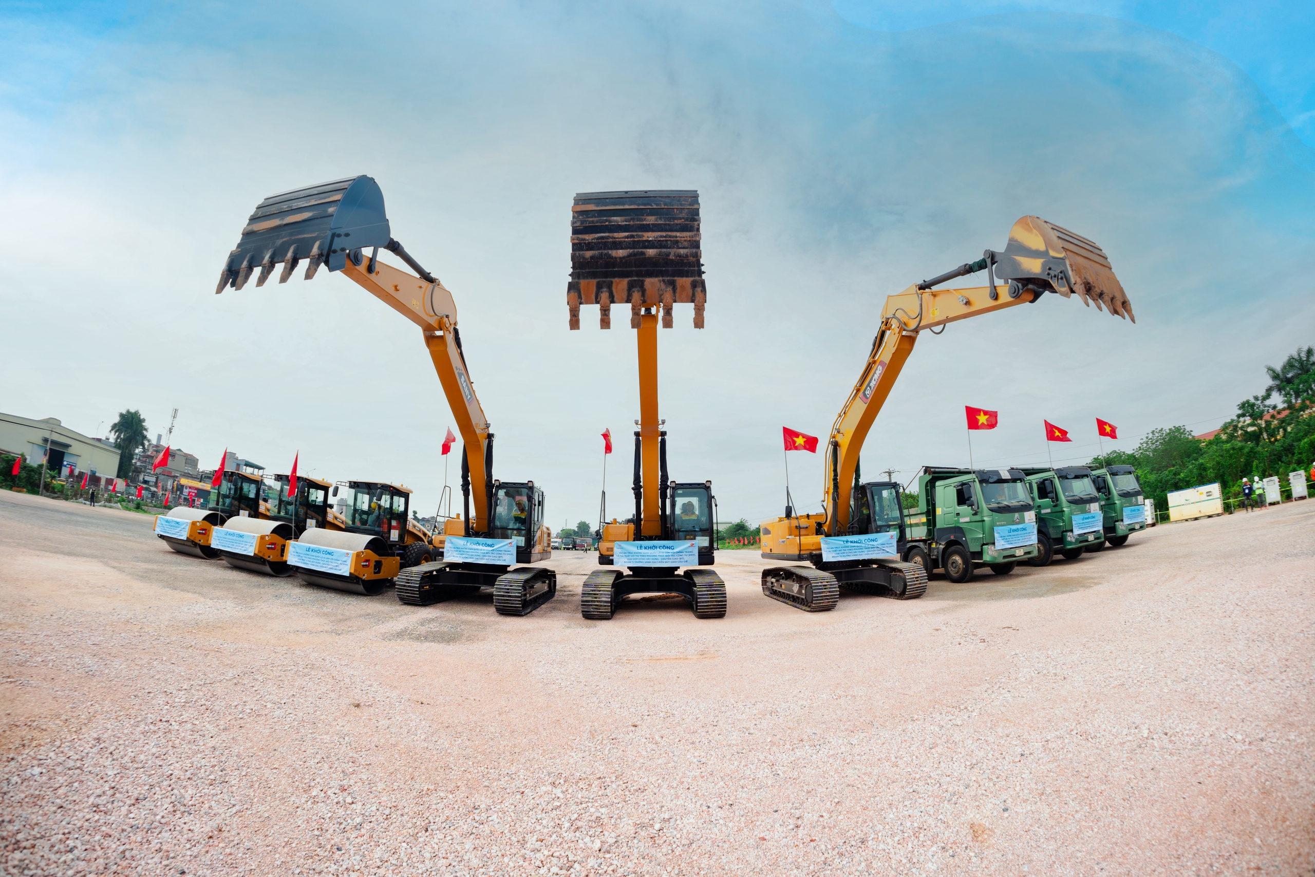 H&agrave; Nội khởi c&ocirc;ng trục giao th&ocirc;ng 16 l&agrave;n xe nối V&agrave;nh đai 1 - Cầu Giẽ- Ảnh 3.