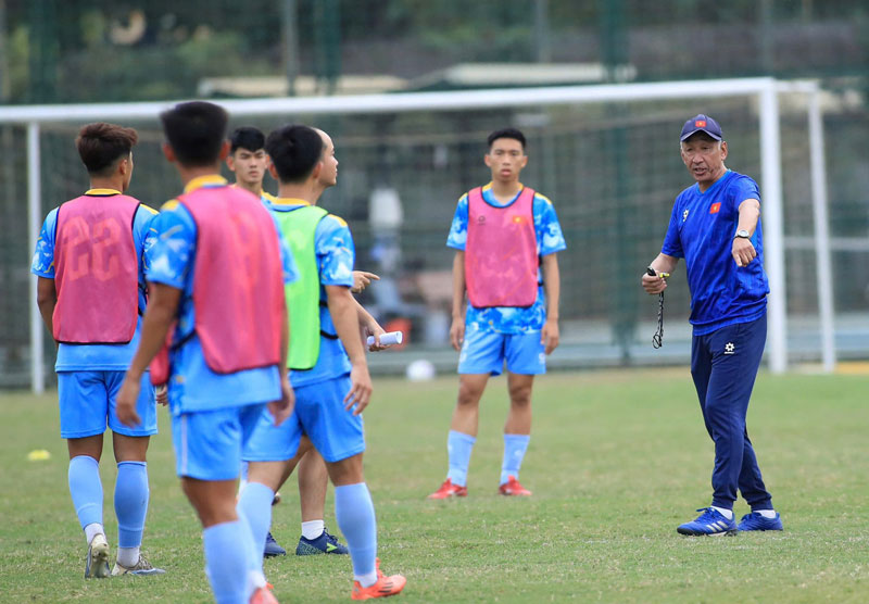 U19 Việt Nam hội qu&acirc;n chuẩn bị cho giải U19 Đ&ocirc;ng Nam &Aacute; 2026 diễn ra tại Indonesia từ ng&agrave;y 1 - 15/6.