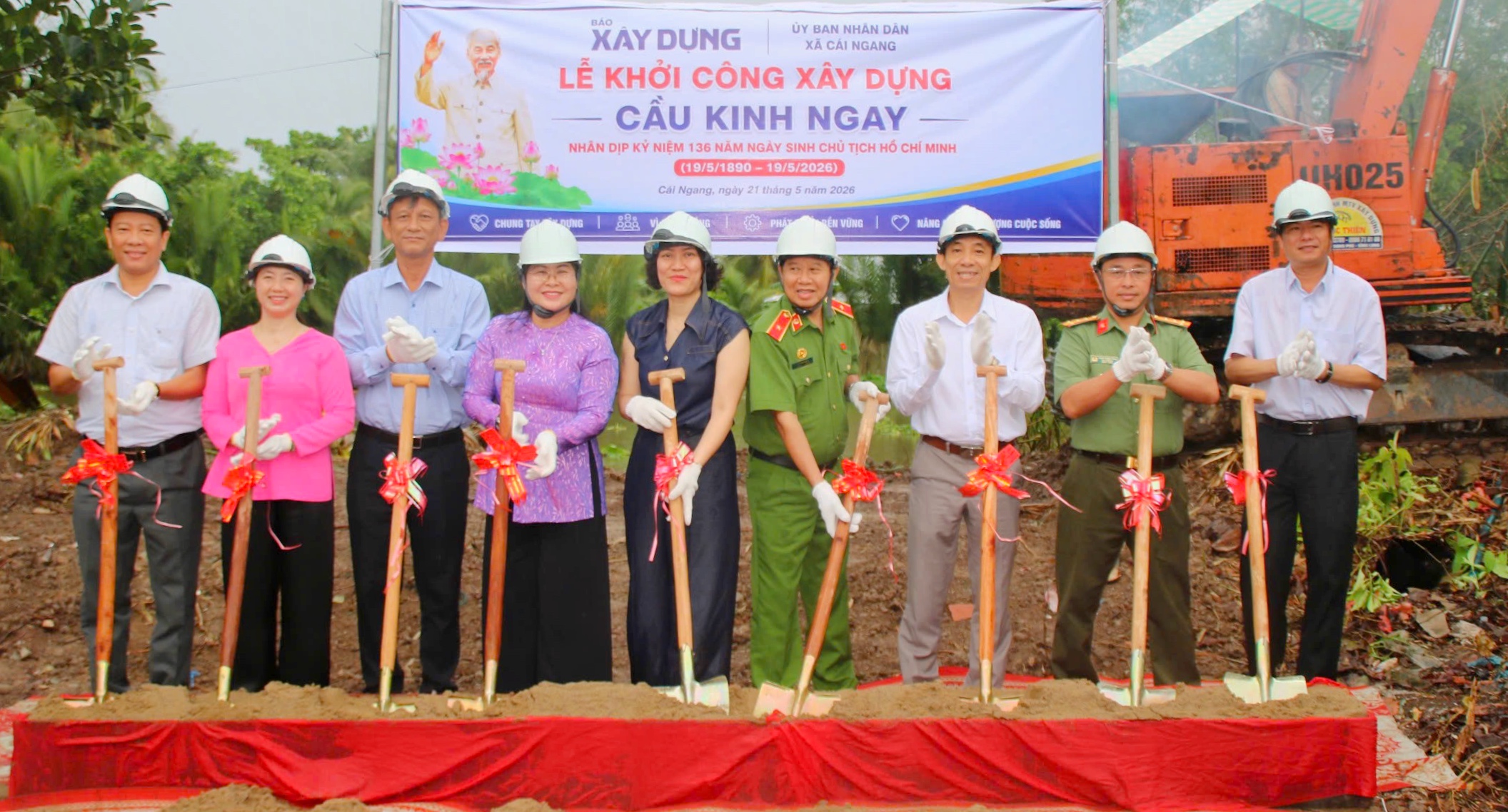 Vĩnh Long: Người d&acirc;n v&ugrave;ng c&ugrave; lao vui mừng ng&agrave;y khởi c&ocirc;ng cầu Kinh Ngay- Ảnh 2.