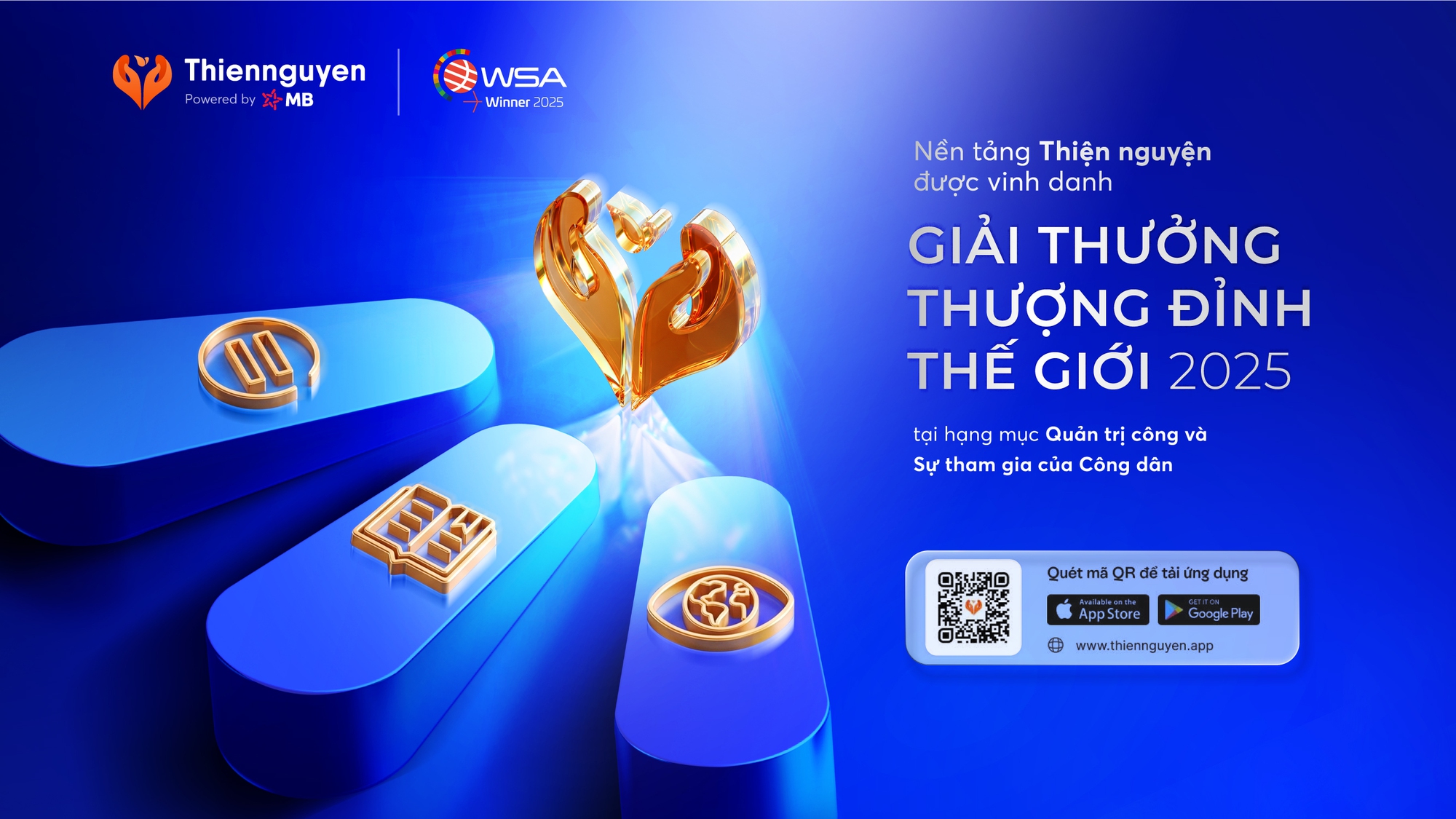 World Summit Awards 2025 vinh danh Nền tảng Thiện nguyện của Việt Nam- Ảnh 1. World Summit Awards 2025 vinh danh Nền tảng Thiện nguyện của Việt Nam- Ảnh 1.