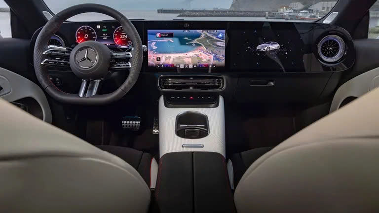 Mercedes CLA điện đi được quãng đường xa hơn Tesla- Ảnh 3.